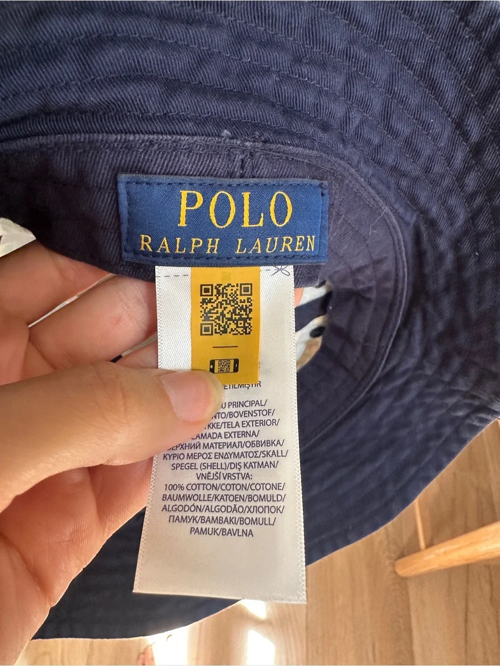 Polo by Ralph Lauren Navy Tropical Floral Bucket Hat